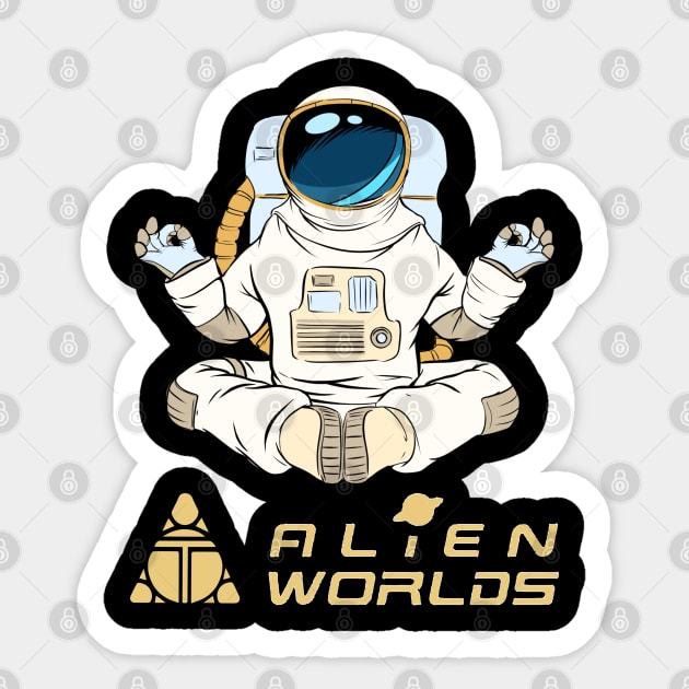 Alien Worlds Crypto Sticker by JayD World